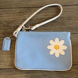 Daisy Coach Wristlet
